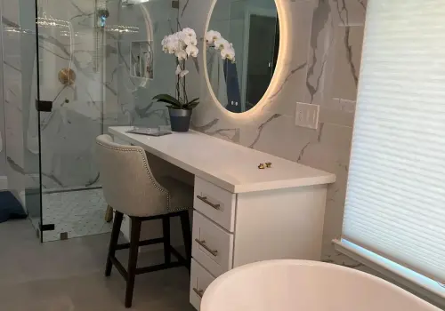 Marble Bathroom remodel Temecula