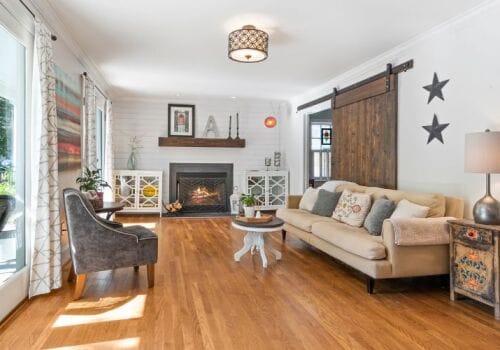 Stunning open-concept living room after a home remodel in Temecula, CA