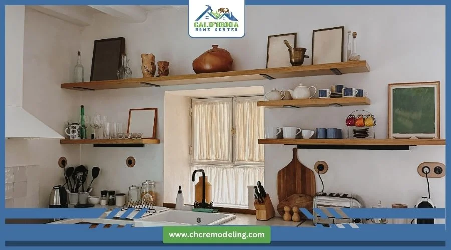 Modern single-wall kitchen with floor-to-ceiling cabinets