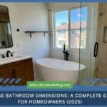 average bathroom dimensions