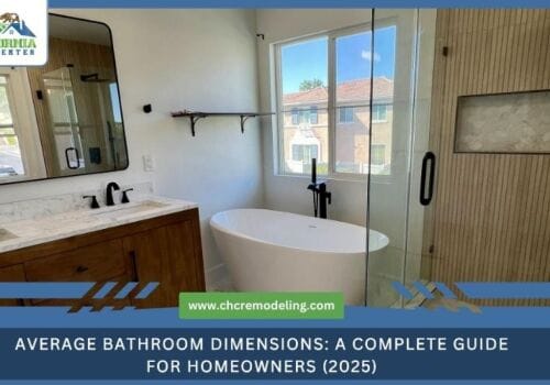 average bathroom dimensions