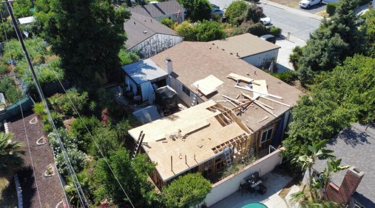 ADU contractor in Temecula, CA working on a new unit