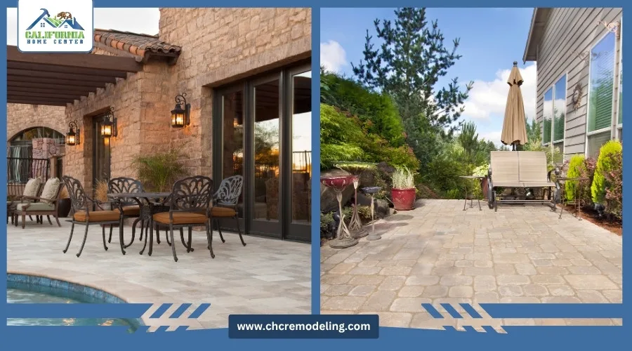 Pavers vs Concrete Patio
