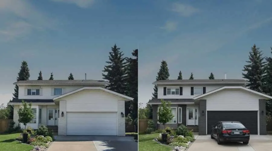 before and after painting before and after painting