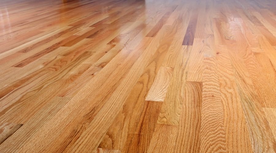 Hardwood floor installation in a Temecula home