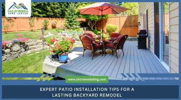 patio installation tips patio installation tips