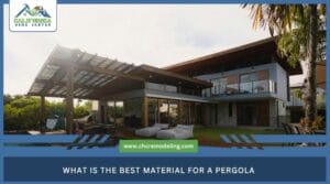 best material for pergola