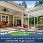 pergola footing requirements
