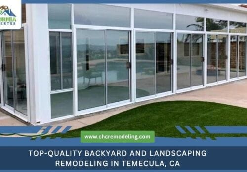 backyard remodeling before and after transformation in Temecula, CA