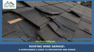 Featured image for roofing wind damage blog post